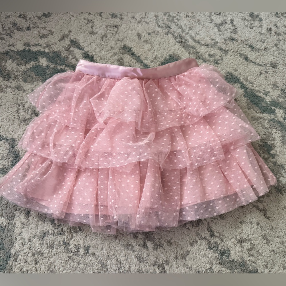 Janie and Jack Dot Tiered Skirt Size 5T